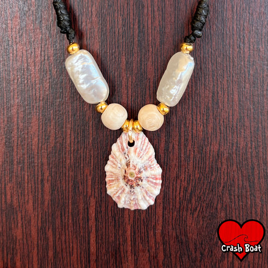 Adjustable Necklace - Natural Shell